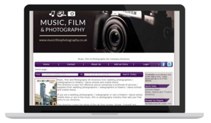 Music Film and Photography Directory