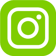 Green Instagram logo